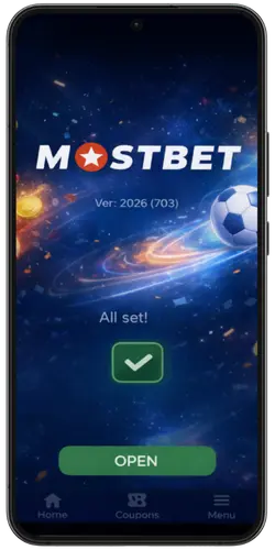 The Mostbet.apk update to the latest version has been successfully installed